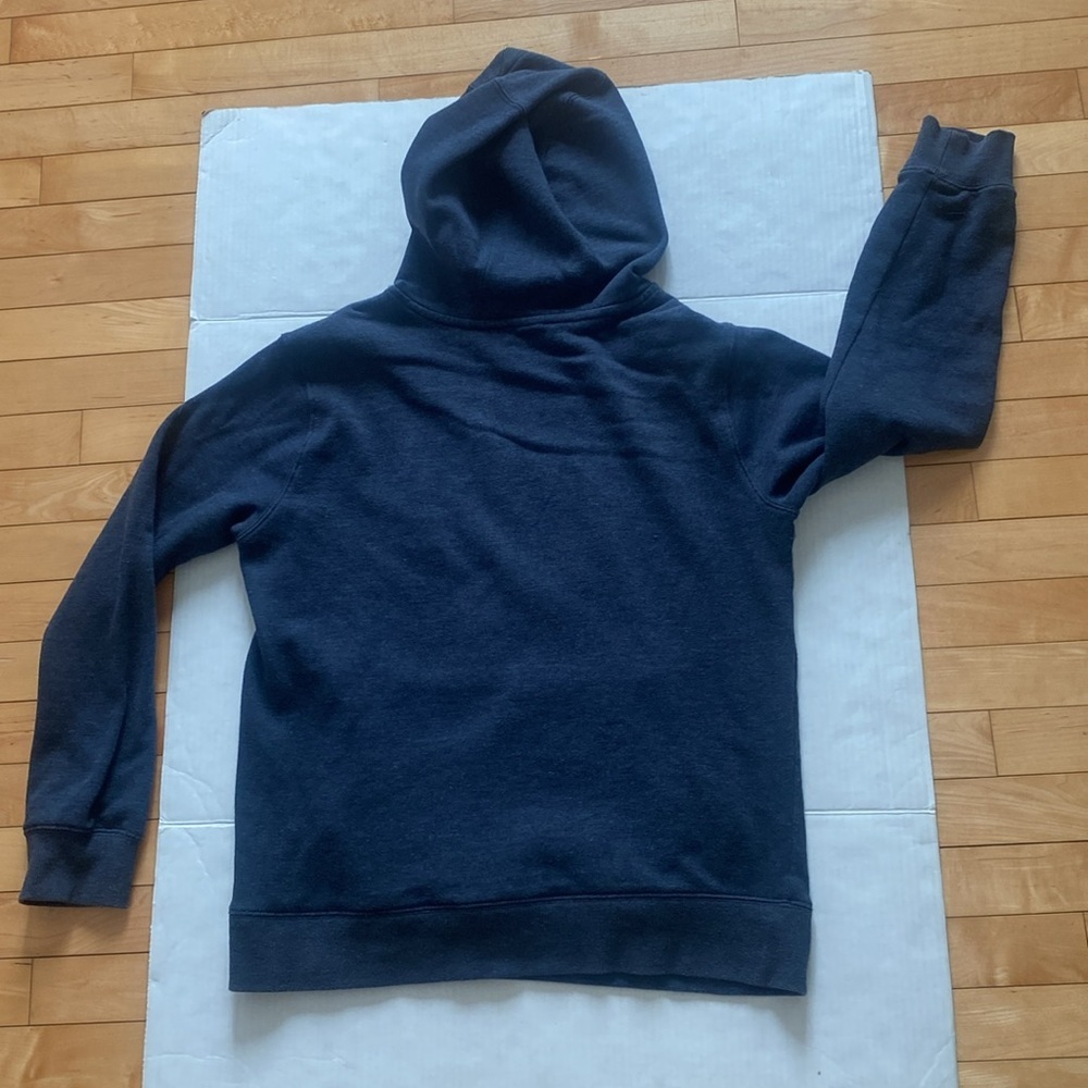 Volcom Dark Blue Hoodie with Logo size - Picture 2 of 10